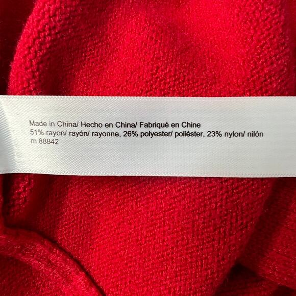 Eloquii Red Knit Dress Womens 18/20 Santa Claus Christmas Holiday Party Evening - Picture 8 of 12